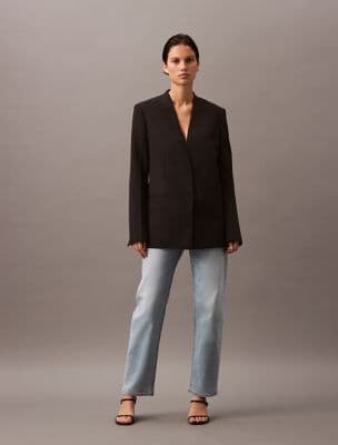 Classic Crepe Blazer