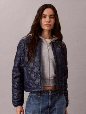 Monogram Quilted Liner Jacket