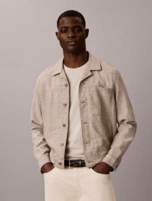 Lightweight Relaxed Shirt Jacket