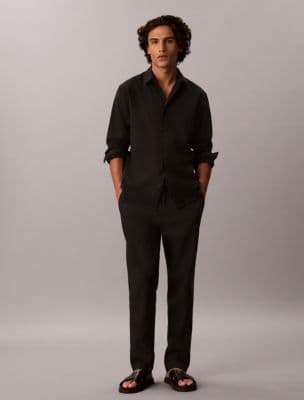 Linen Blend Pants