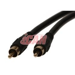 Câble audio numérique RCA iCAN M/M - 12 ft. (AV RCA59U-012)