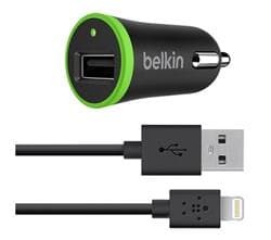 BELKIN Boost Up Car Charger With Charge Sync Cable 12W/2.4A