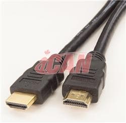 iCAN HDMI 线 28AWG Ver 2.0 带以太网，镀金 M/M - 10 ft