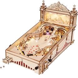 ROKR EG01 3D Pinball Machine Wooden Puzzle(Open Box)