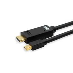 iCAN Mini DisplayPort (M) 转 HDMI (M) 4K@30Hz UHD 线缆，金色，10ft