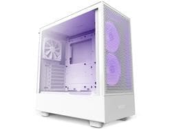 Nzxt H5 (2023) Flow RGB Compact Mid-tower ATX case (White)(Open Box)