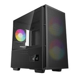 DeepCool CH360 Digital mATX Airflow Case, Black