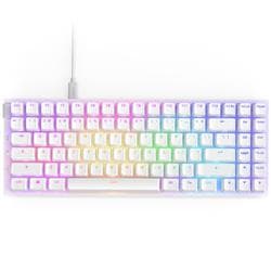 NZXT Function 2 - Mini Tenkeyless (TKL, 80%) Gaming Keyboard, White, English, Regular Profile (KB-002NW-US)