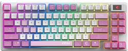 MSI FORGE GK600 TKL WIRELESS VIOLET Tenkeyless (TKL, 80%) Gaming Keyboard, English, Regular Profile, Mechanical Linear(Open ...