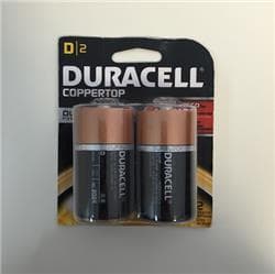 DURACELL D 碱性电池 2 粒装