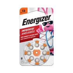 ENERGIZER 13 1.4V Zinc-Oxide Pile pour appareil auditif 8 Pack (AZ13DP8)
