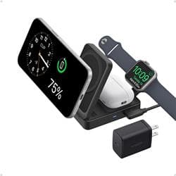 Anker MagGo 3 in 1 iPhone Charging Station, MagSafe-Compatible(Open Box)