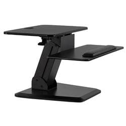MOUNT-IT! Standing Desk Converter with Spring Adjustment(Open Box)