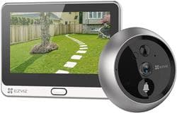 Ezviz DP2C Wire-Free Peephole Doorbell with Live Display (EZDP2C6E2)(Open Box)