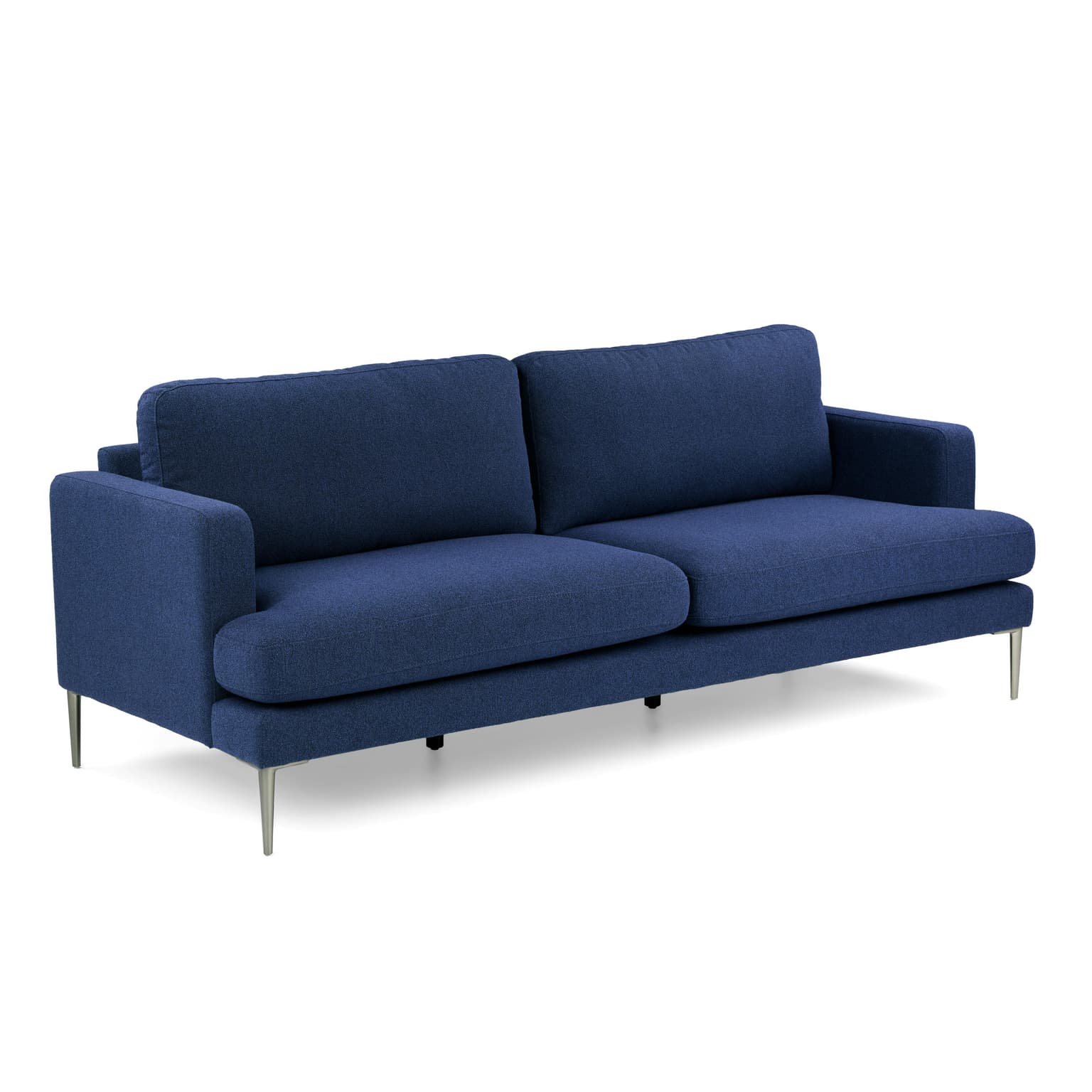 Cillian 87" Sofa - Ratine Navy