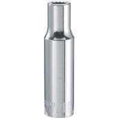 CRAFTSMAN 12-Point Deep Socket - 1/2-in Drive - 7/16-in