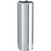 CRAFTSMAN 6-Point Steel Deep Socket - 15-mm x 3/8-in