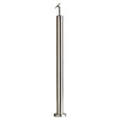 Colonial Elegance Stair Post - Stainless Steel - Brush Finish - 34 1/2-36-in L
