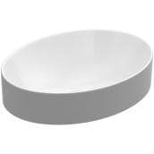KOHLER Vox Built-in Oval Bathroom Sink - 20-in X 14.87-in - White