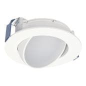 Halo Adjustable White Canless Dimmable Recessed Downlight - 4-in