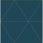 Brewster Wallcovering Moonlight Twilight Geometric Wallpaper