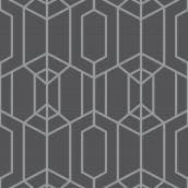Graham & Brown Albany Dark Grey Wallpaper