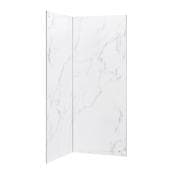 OVE Decors Arroyo Shower Panels 31 x 80-in Marble SPC - 2/Pk