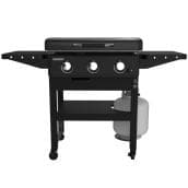 LAFLAMME & CO 28-in Propane Gas Griddle, 550 sq.in., 3-Burners
