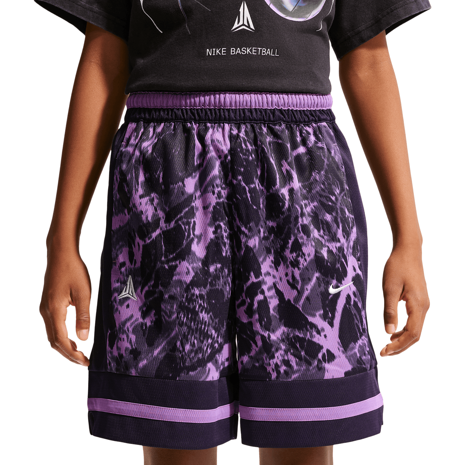 Nike Ja Dri-FIT AOP Game Short - Boys' Grade School
