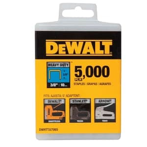 3/8-inch Heavy Duty Staples (5000 per Box)