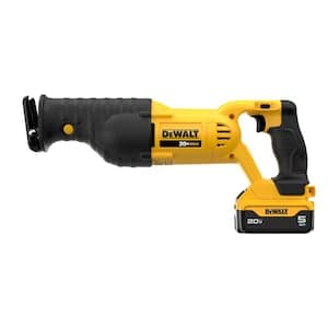 20V MAX Lithium-Ion Cordless Reciprocating Saw Kit with 5Ah Battery, Charger and Case