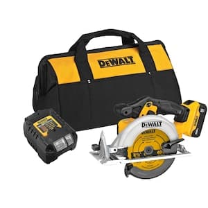 20V MAX Lithium-Ion Cordless 6-1/2-inch Circular Saw Kit with 5Ah Battery, Charger and Case