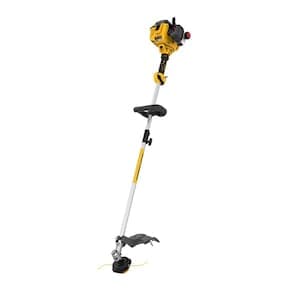 17-inch 27cc 2-Cycle Gas Straight Shaft String Trimmer with Attachment Capability