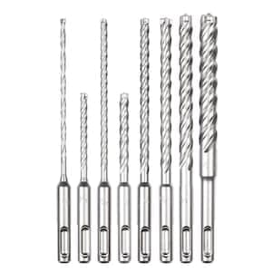 MX4 SDS-Plus Carbide Drill Bit Kit (8-Piece)
