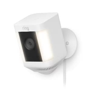 Spotlight Cam Plus 1080p Plug-In Smart Home Camera with Motion Sensor