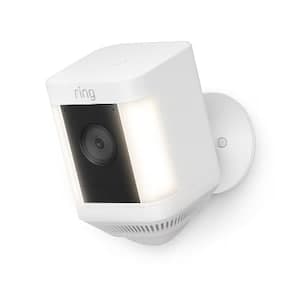 Spotlight Camera Plus Battery - White