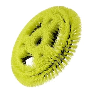 11 in. VORTEX Medium Bristle Brush Accessory for Scrubber Tools