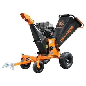 DK2 POWER by Marlon V2 Series 6-Inch 19.5 HP 500 cc Kinetic Chipper with Electric Start