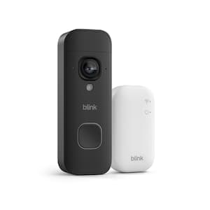 Battery Doorbell 2K+ (Black) Sync Module Core included — Wireless video doorbell, 2K resolution