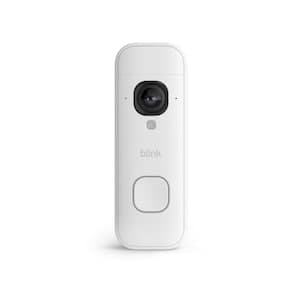 Battery Doorbell 2K+ White Add-On, wireless 2K video, audio, Sync Module required not Included