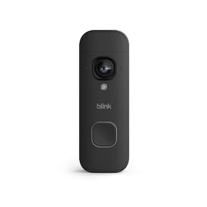 Battery Doorbell 2K+ Black Add-On, wireless 2K video, audio, Sync Module required not included