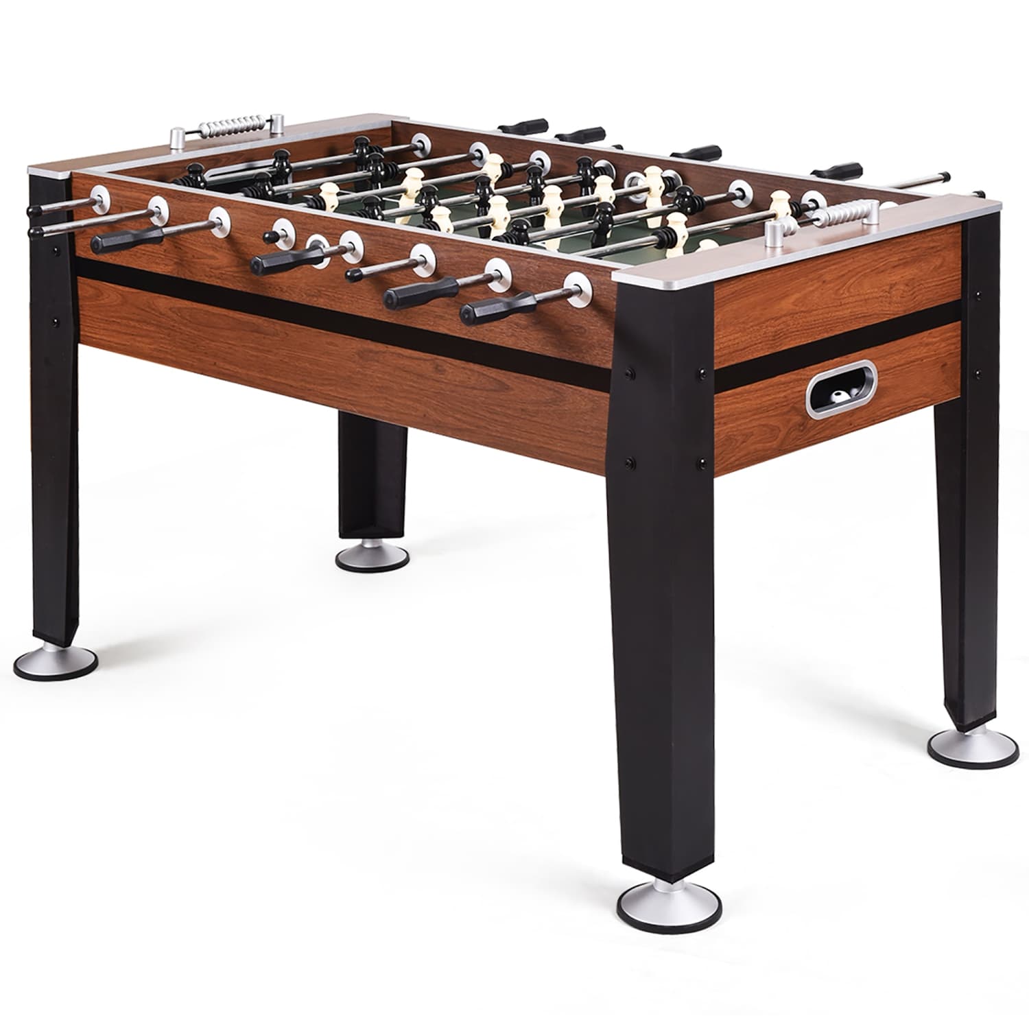 Costway 54" Table de foosball soccer de taille compétition, jeu d'arcade pour salle de jeux intérieure