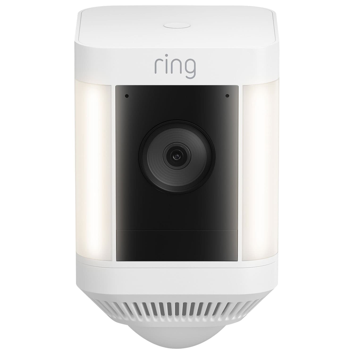 Ring Spotlight Cam Plus 1080p HD Wire-Free Wi-Fi Security Camera - Colour Night Vision, Two-Way Talk - White