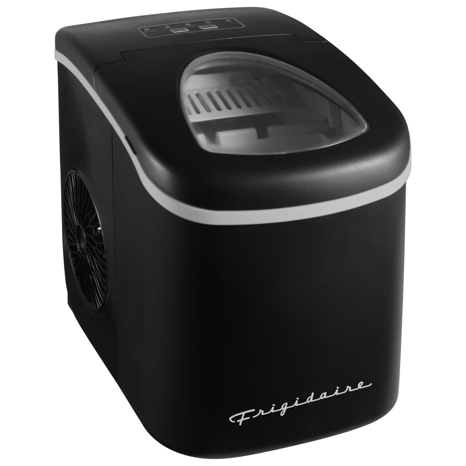 Frigidaire 26 lb. Freestanding Ice Maker (EFIC128-BLACK-6COM) - Black