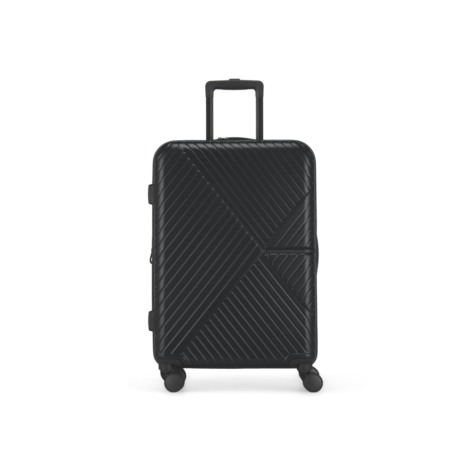 Bugatti - Berlin Medium Hardside Luggage with Expansion - Charcoal