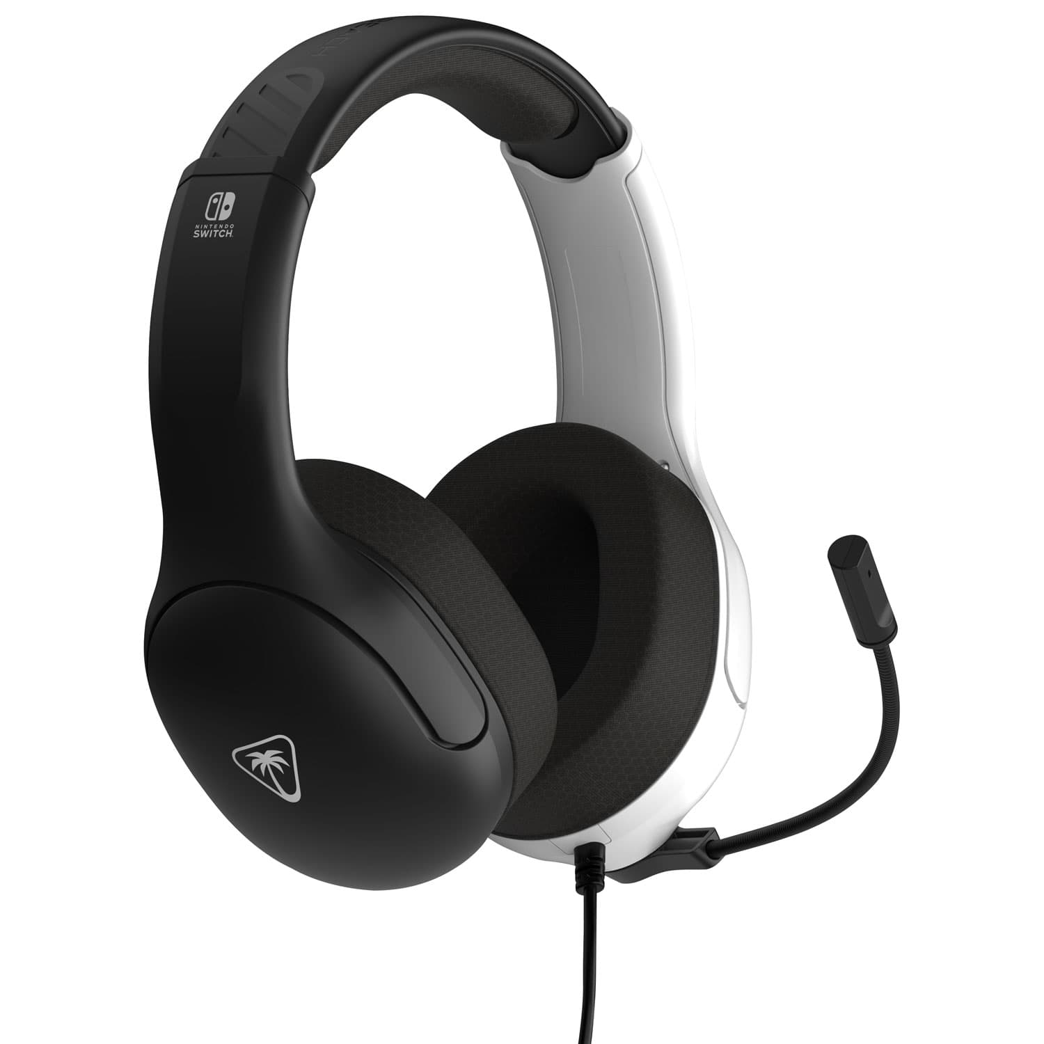 Turtle Beach Airlite Fit Gaming Headset for Xbox Series X|S / Xbox One / PC / PS4 / PS5 / Nintendo Switch - Black/White