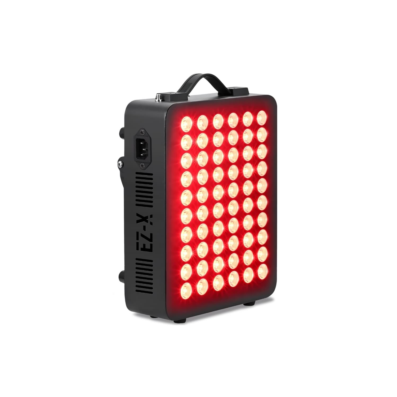 EZ-X Premium Red Light Therapy Panel - High Performance Red & Infrared Light Therapy - Extra Power 300W - 660nm 850nm - Dual Chips LEDs - Full Body Therapy [with Adjustable Stand]