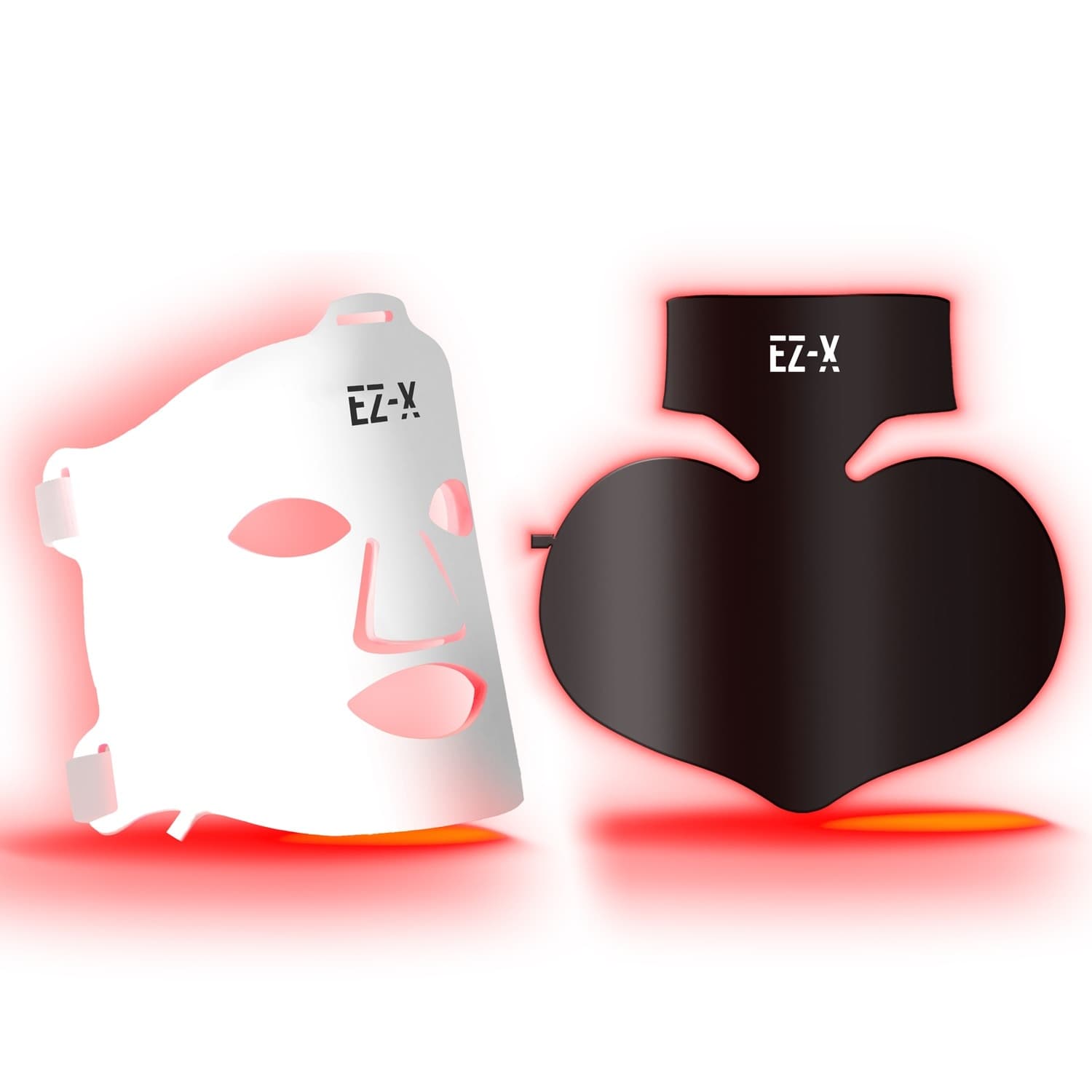 EZ-X Pro LED Mask and EZ-X Pro Red Light Therapy Chest & Neck Mask Set
