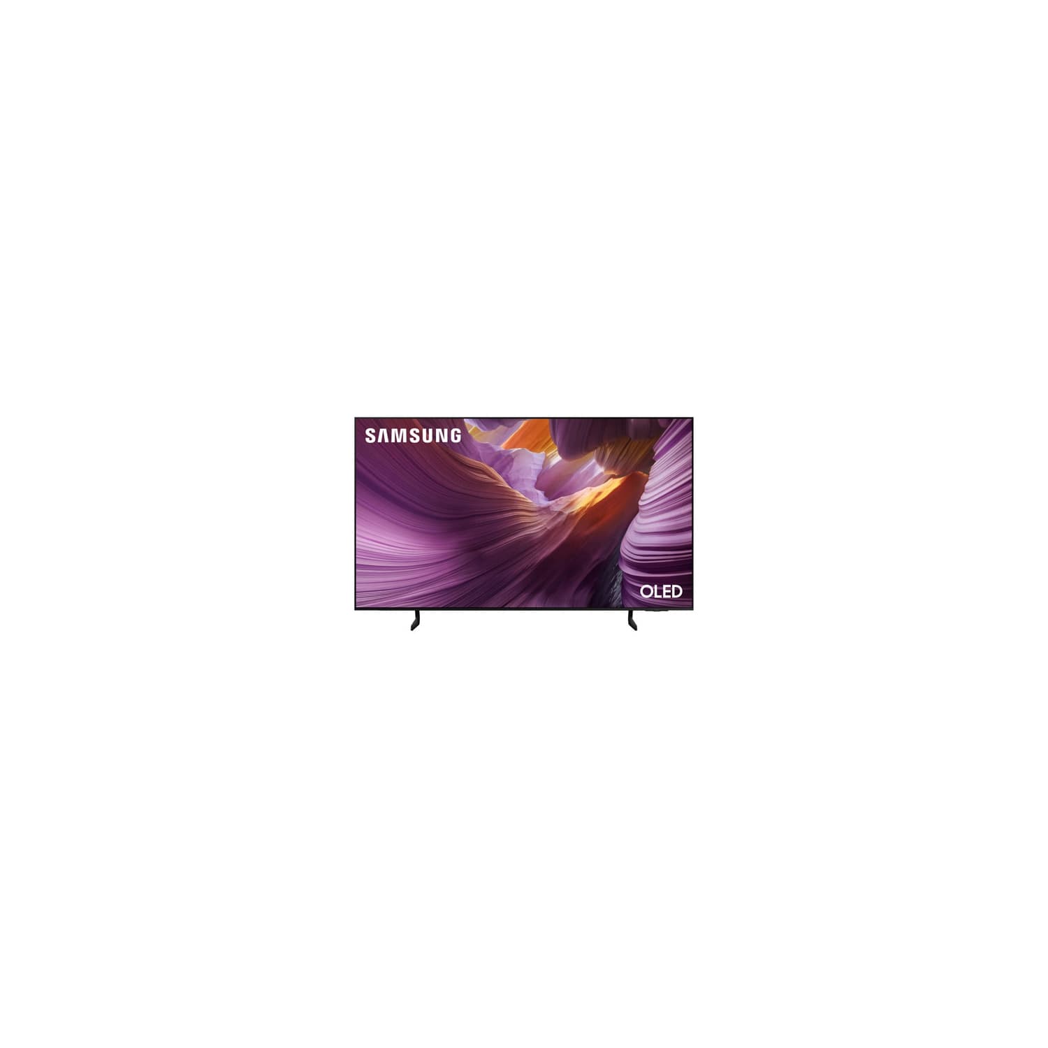 Open Box - Samsung 55" S84F Series 4K UHD HDR OLED 120Hz Tizen Smart TV (QN55S84FAFXZC) - 2025 - Great for Movies & Streaming