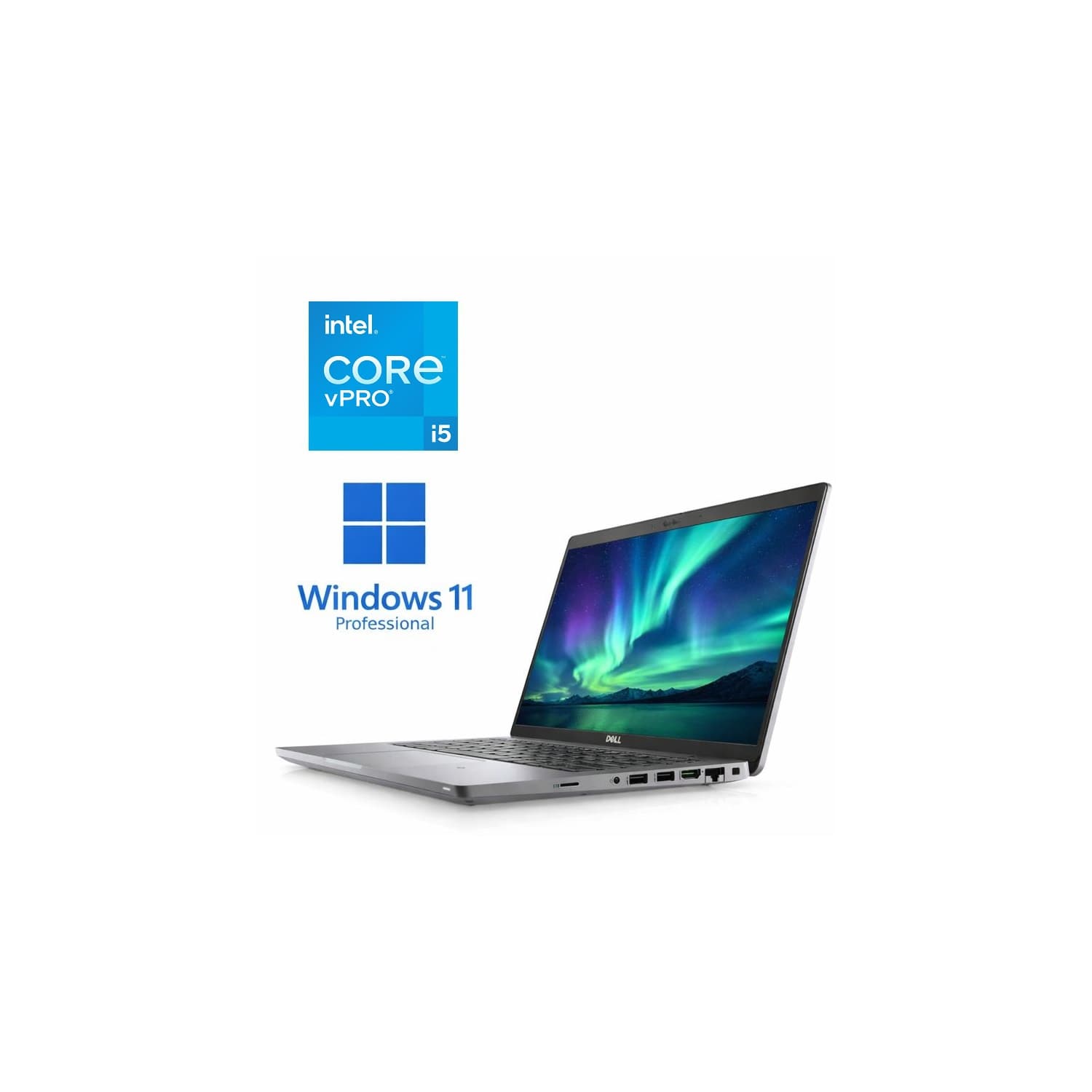 Refurbished Excellent - Dell Latitude 5420 Business Laptop - Intel Core i5-1145G7 - 16GB DDR4 - 512GB SSD - Windows 11 Pro - Silver